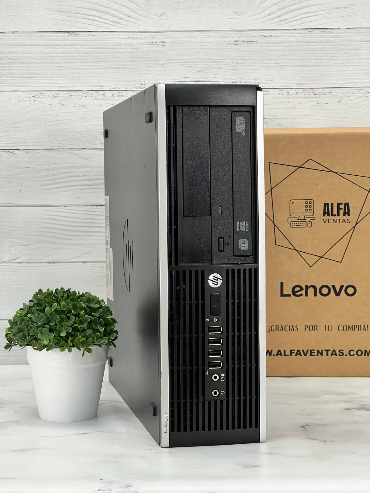 CPU HP compaq 8200/6200 SFF Core i5 2da Gen SSD 240GB RAM 16GB Windows 10