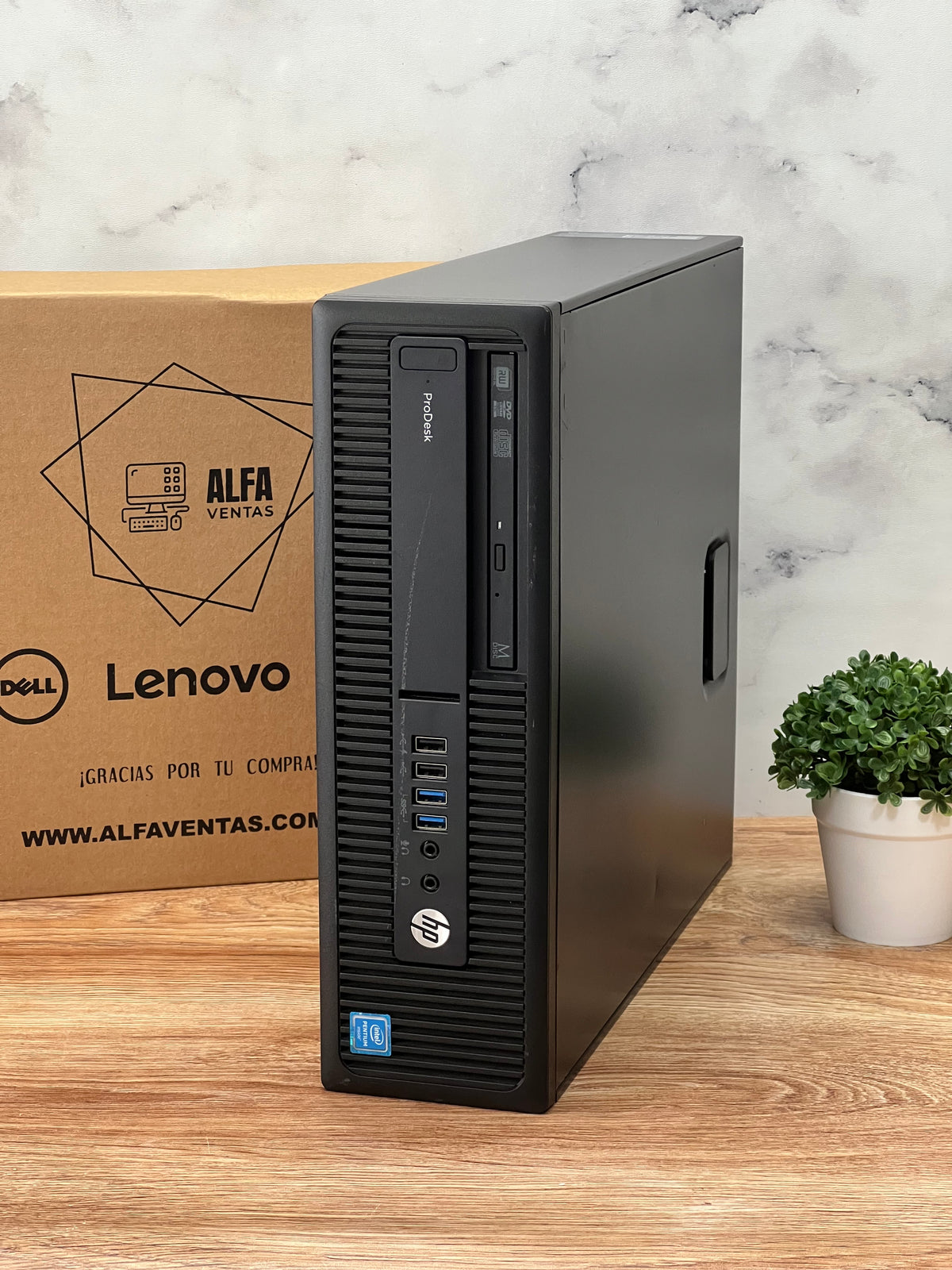 CPU HP ProDesk 600 G2 SFF Pentium G4500 SSD 120GB RAM 8GB DDR4