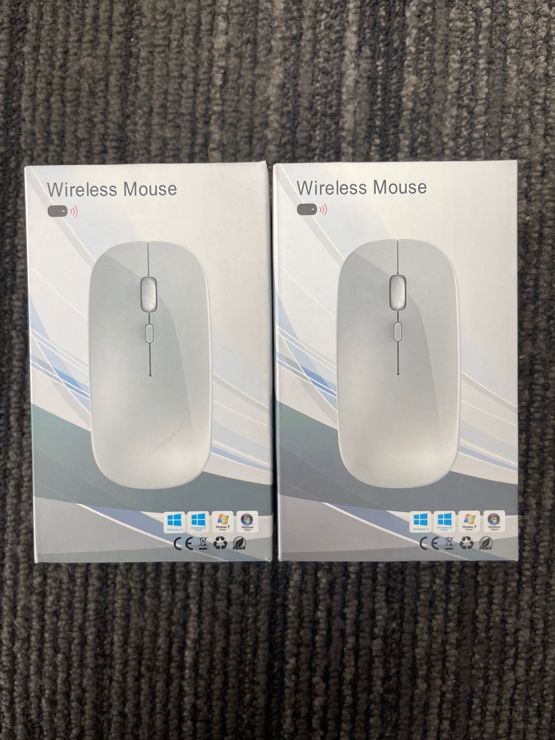 Wireless Mouse Genérico Bluetooth USB Compacto