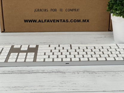 Teclado Apple Magic Keyboard A1843 Original | Bluetooth | Inalámbrico | Teclado Numérico | Recargable
