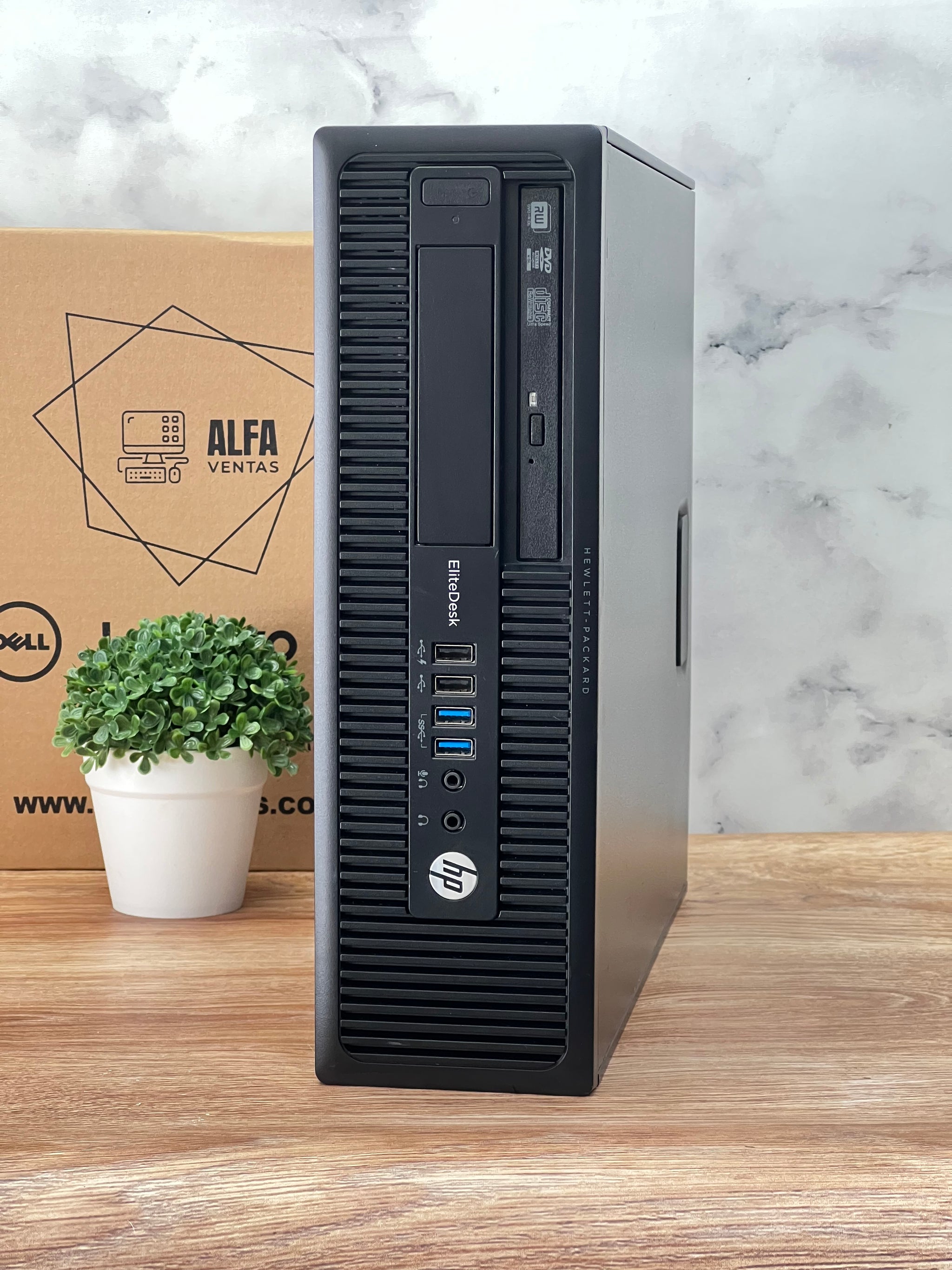 CPU Hp EliteDesk 705 G1 SFF AMD A4 PRO SSD 120gb RAM 8gb DDR3 Windows –  Alfa Ventas