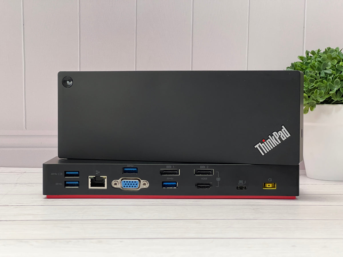 DockStation Lenovo ThinkPad Thunderbolt 3 - 13 puertos con tecnología Intel Thunderbolt™ a través de un puerto USB Type-C TM