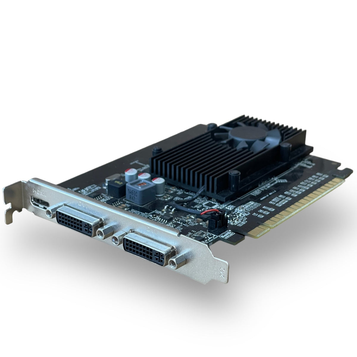 Tarjeta Gráfica NVIDIA GeForce GT 610 | 1GB VRAM | Mini HDMI / 2 DVI