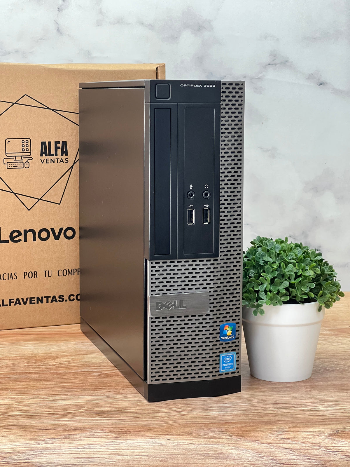 CPU Dell OptiPlex 3020 SFF – Pentium |  SSD 120GB | 8GB RAM DDR3 | Windows 10