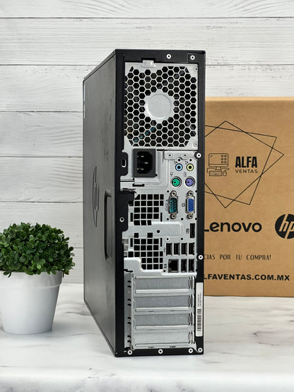 CPU HP compaq 8200/6200 SFF Core i5 2da Gen SSD 240GB RAM 16GB Windows 10