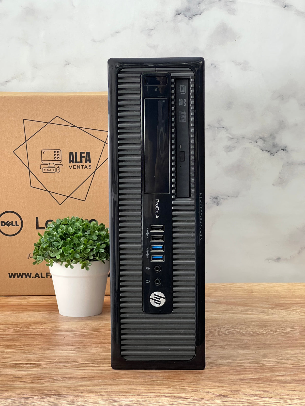 CPU HP ProDesk 400 G1 SFF | Pentium G3250 | SSD 120GB | 8GB RAM DDR3 | Windows 10