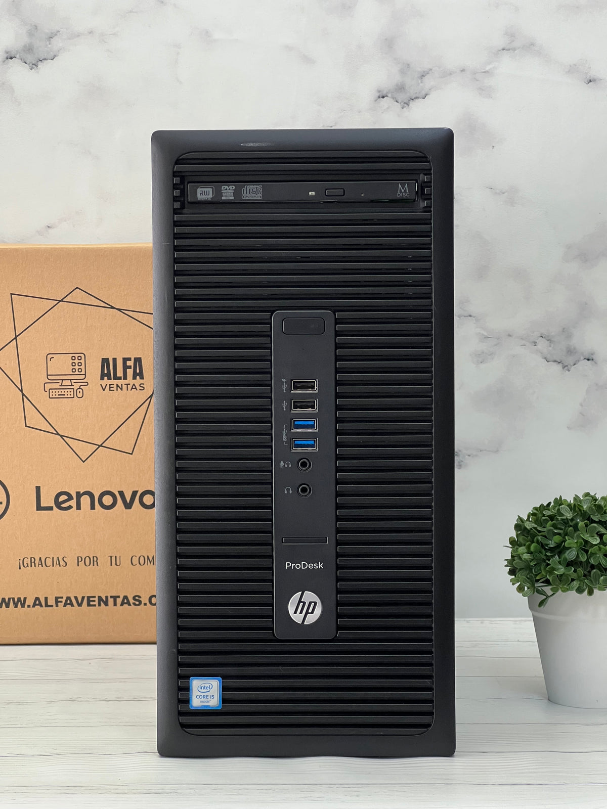 CPU HP ProDesk 600 G2 | Core i5 6ta Gen | SSD 256GB | 16GB RAM DDR4 | NVIDIA GeForce GT 730 2GB