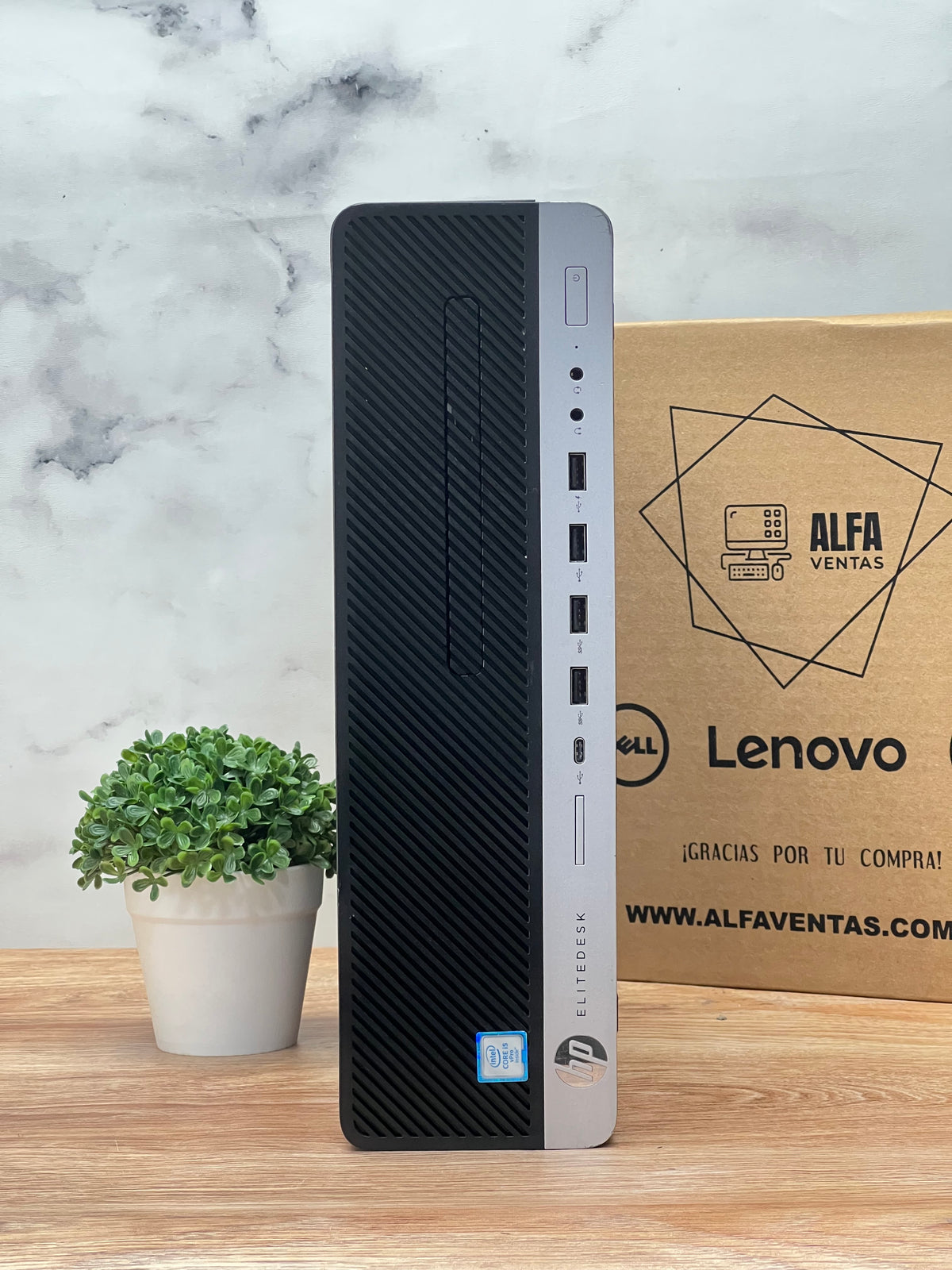 CPU HP EliteDesk 800 G3 Core  i7 6ta Gen | 16GB RAM | SSD 240GB | Tarjeta GT 730 2GB