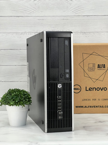 CPU HP compaq 8200/6200 SFF Core i5 2da Gen SSD 240GB RAM 16GB Windows 10