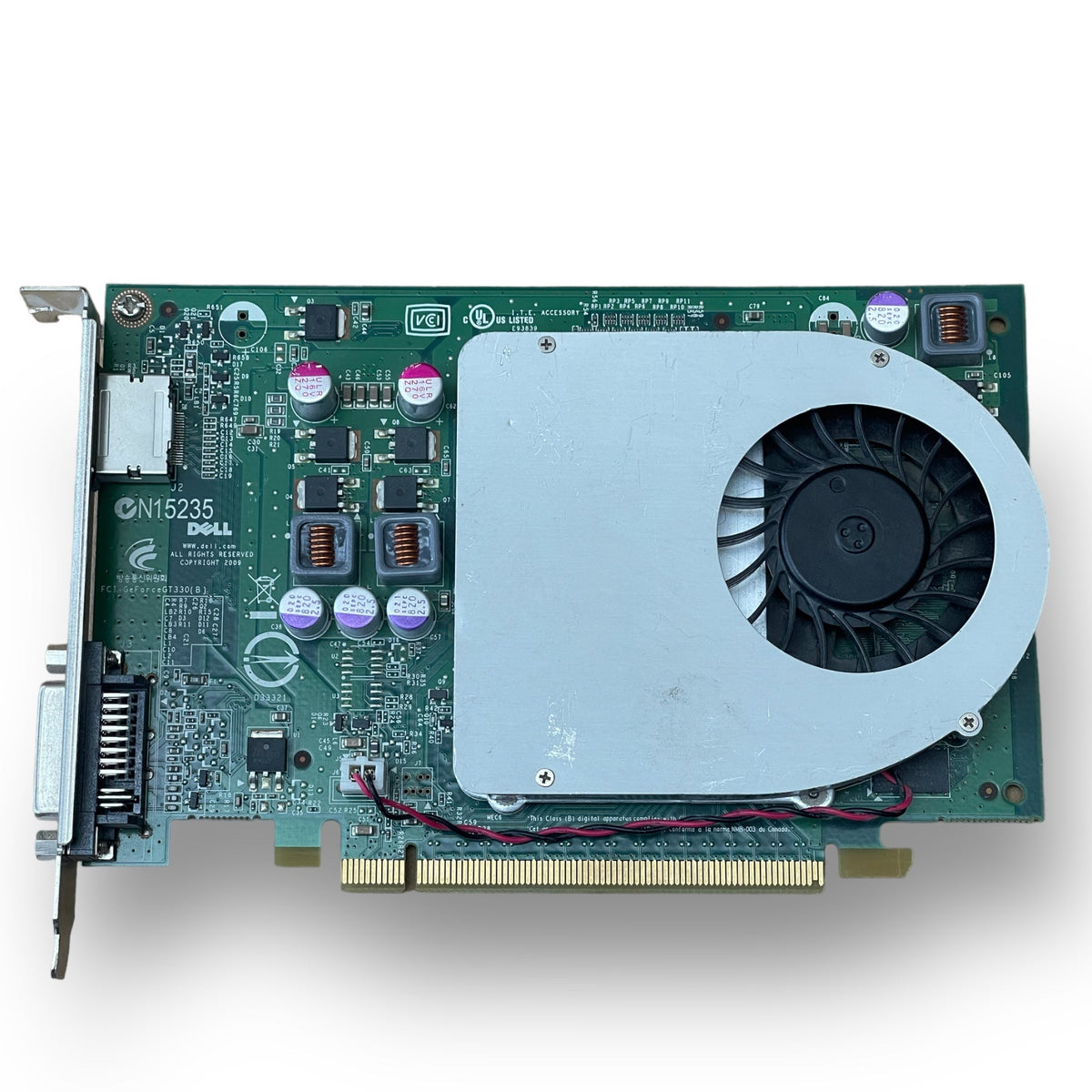 Tarjeta Gráfica NVIDIA GeForce GT 330 | 1GB VRAM | DisplayPort / DVI