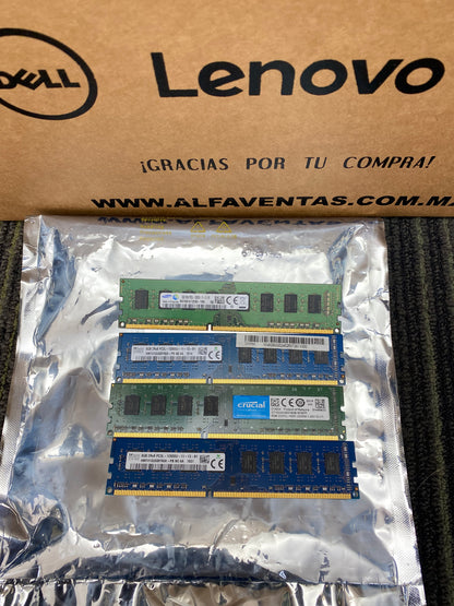 Memoria RAM DDR3L 8GB PC3L-12800U 1600Mhz