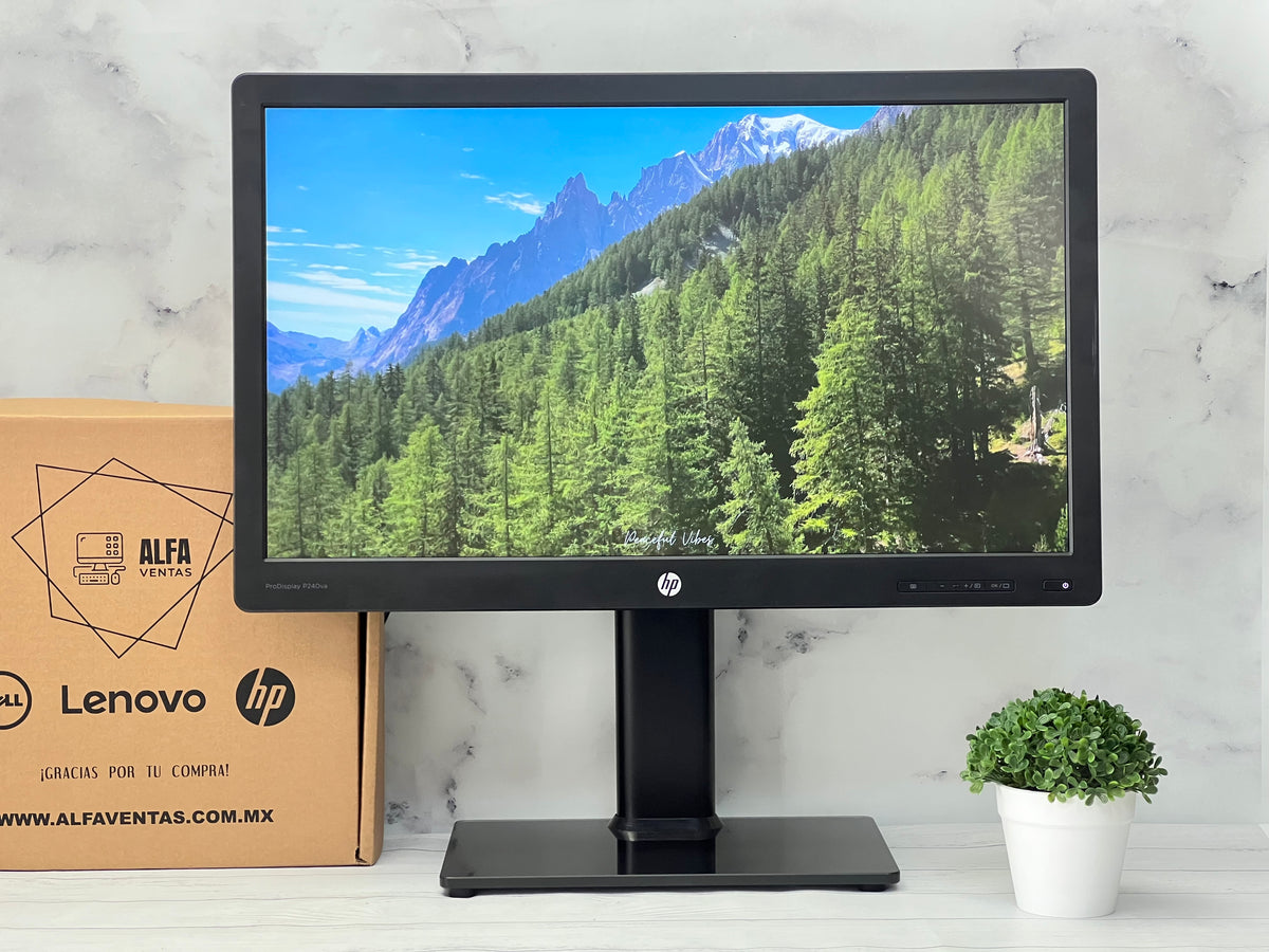 Monitor HP ProDisplay P240va 24" LED 1920x1080 VGA- DisplayPort- HDMI