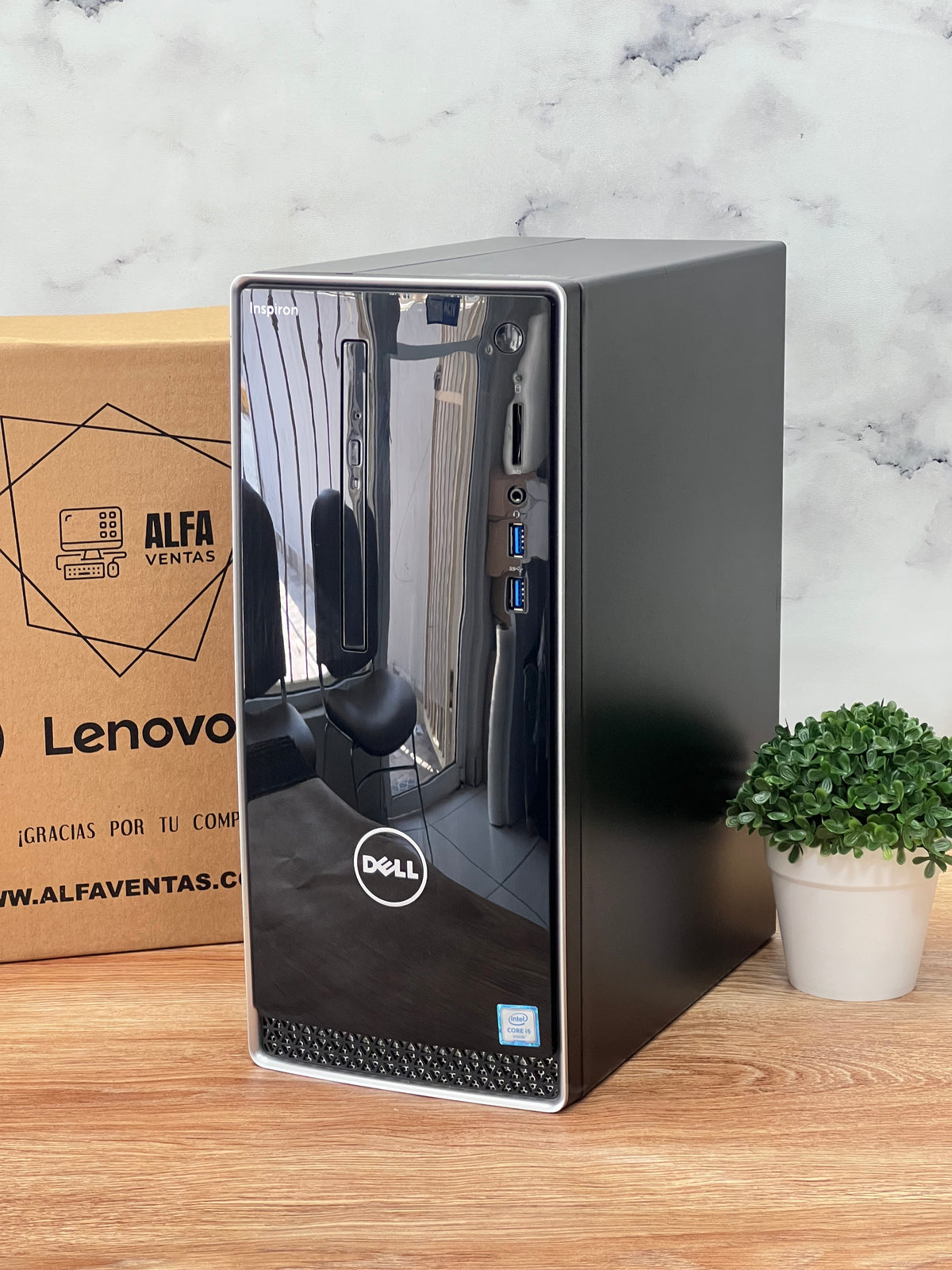 CPU Dell Inspiron 3650 MT | Core i5 6ta Gen | SSD 512GB | RAM 16GB | Tarjeta de Video Radeon 2GB