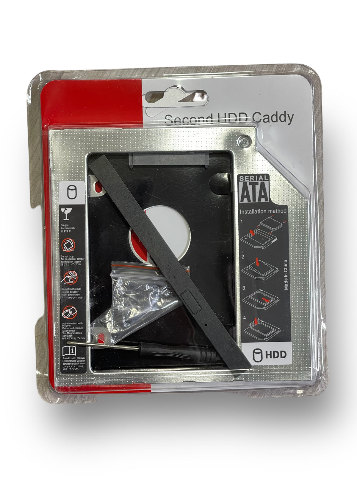 Caddy Adaptador para Disco Duro | 2.5" | SATA para Laptop