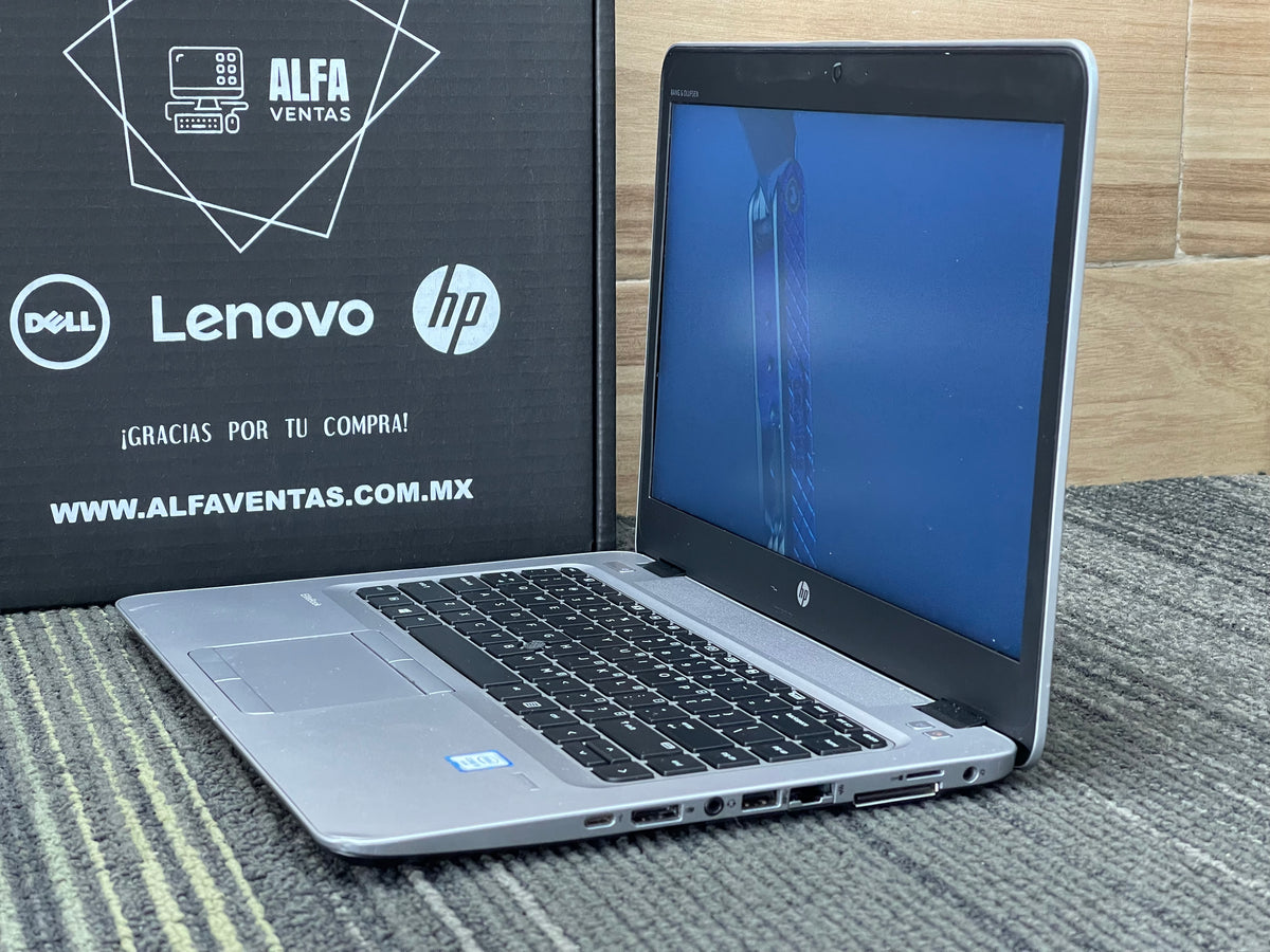 Laptop HP EliteBook 840 G3 Core i7 6ta gen SSD 256GB RAM 16GB DDR4 W10 Pantalla 14"