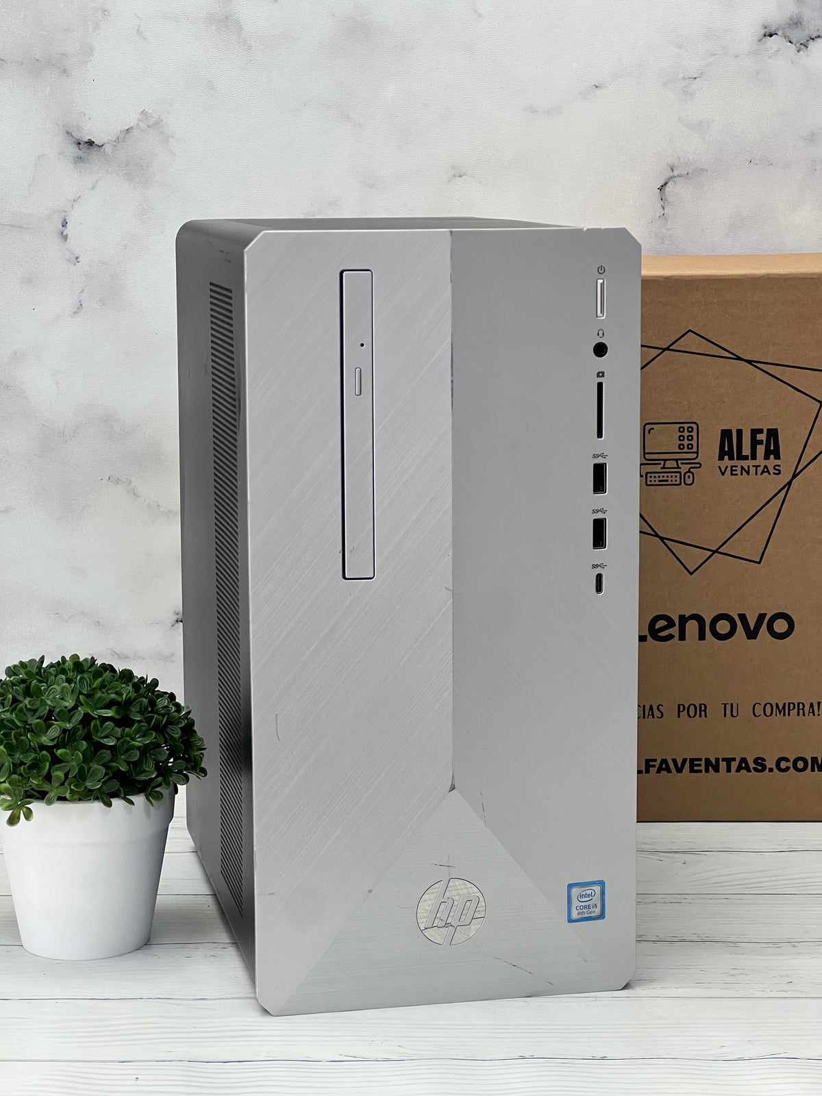 CPU HP Pavilion 595 | Core i5 8va Gen | SSD 512GB | RAM 12GB DDR4 | Windows