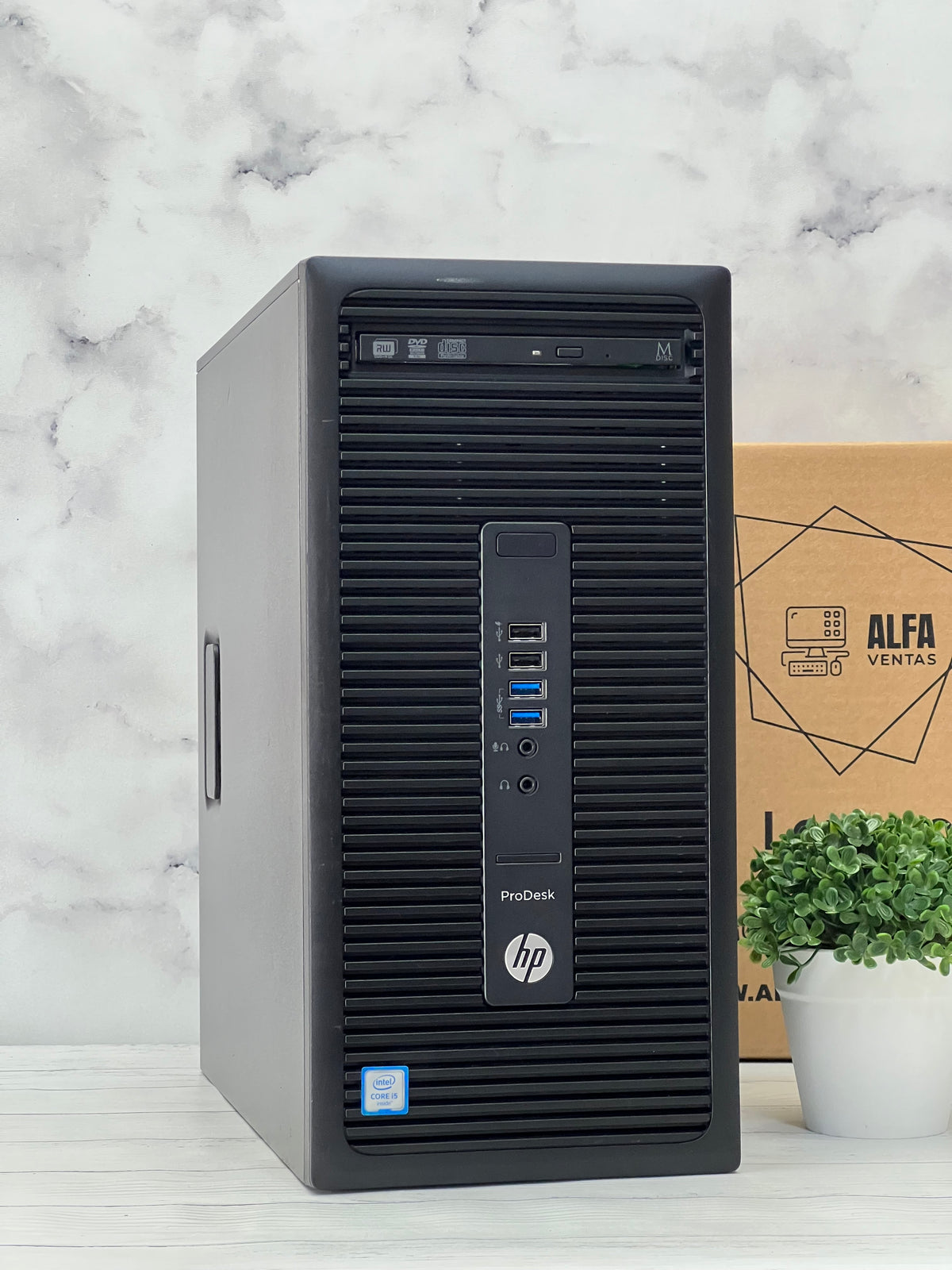 CPU HP ProDesk 600 G2 | Core i5 6ta Gen | SSD 256GB | 16GB RAM DDR4 | NVIDIA GeForce GT 730 2GB
