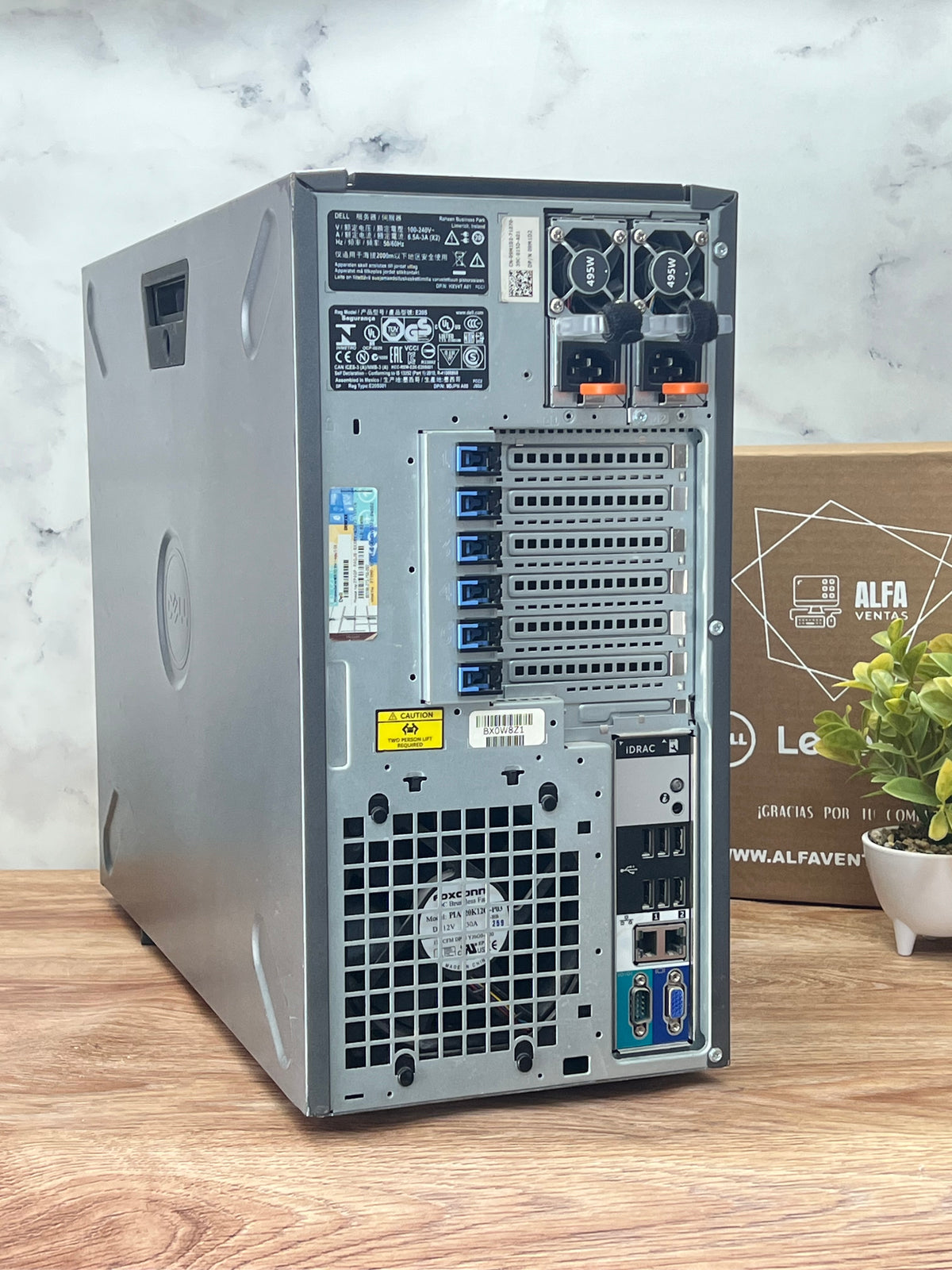 Servidor Dell PowerEdge T320 Torre Xeon E5-2420 v2 2.20GHz | 16GB RAM | SSD 800GB