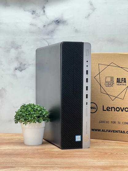 CPU HP EliteDesk 800 G3 Core  i7 6ta Gen | 16GB RAM | SSD 240GB | Tarjeta GT 730 2GB