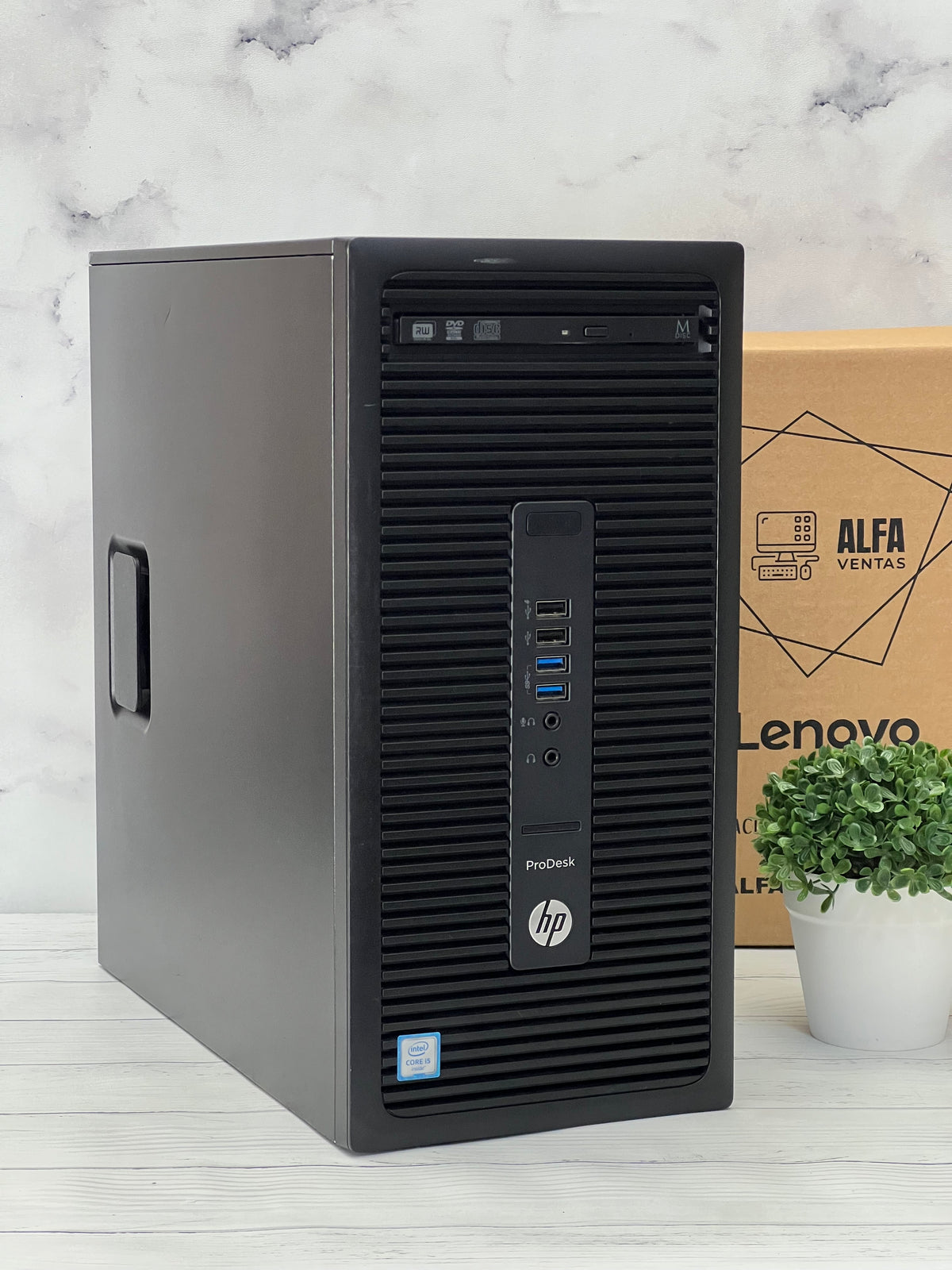 CPU HP ProDesk 600 G2 | Core i5 6ta Gen | SSD 256GB | 16GB RAM DDR4 | NVIDIA GeForce GT 730 2GB