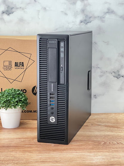 CPU Hp EliteDesk 705 G1 SFF AMD A4 PRO SSD 480gb RAM 8gb DDR3 Windows 10/11