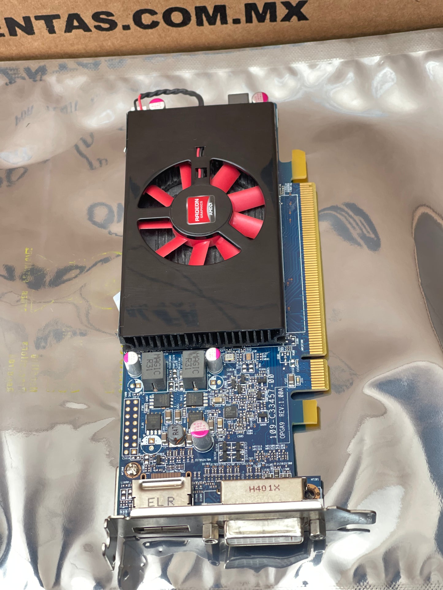 Tarjeta Gráfica AMD Radeon HD 7500 Series 1GB bajo perfil, DisplayPort-DVI