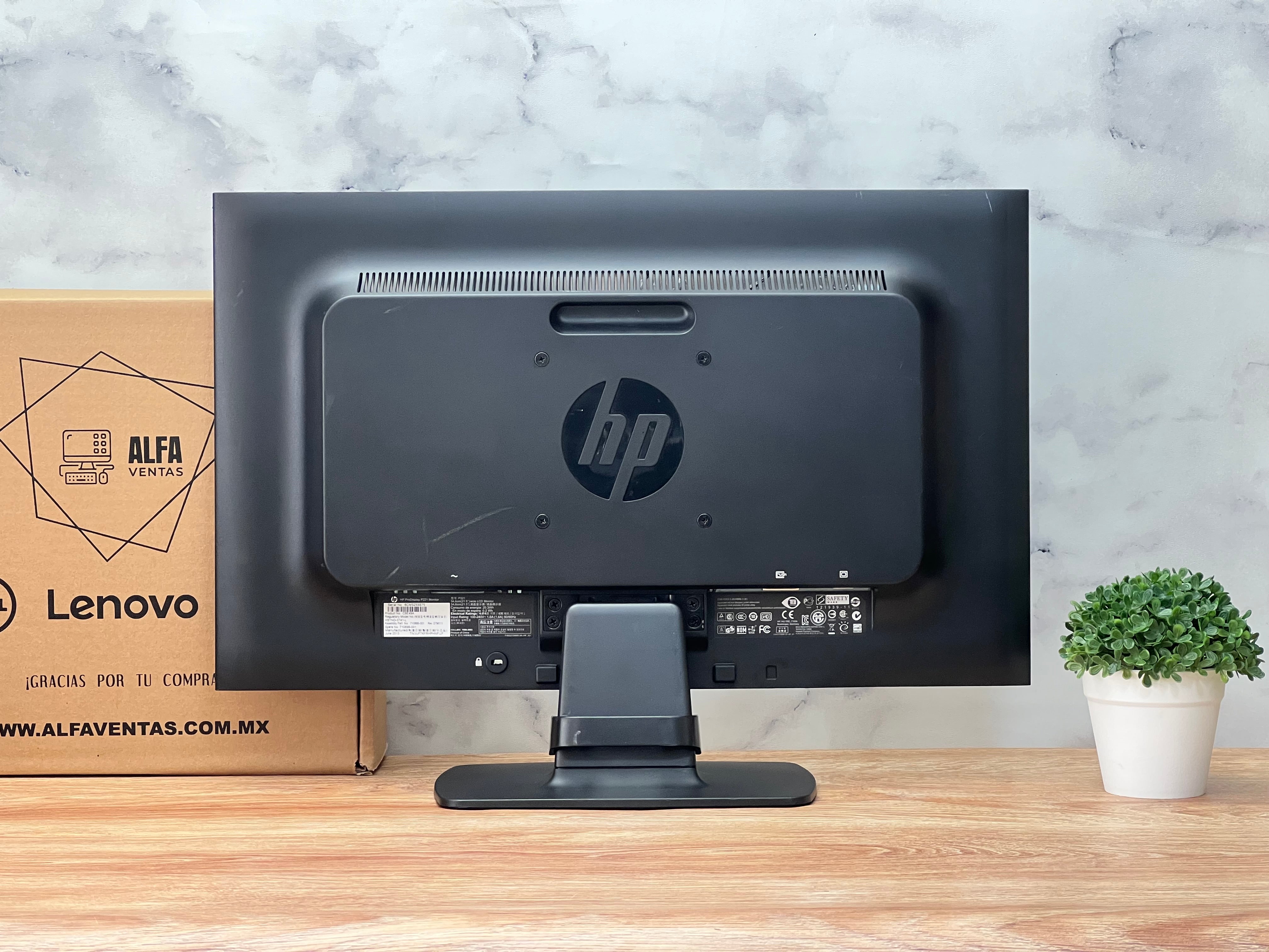 Monitor Hp ProDisplay P221 21.5" pulgadas LED 1600 x 900 60hz VGADVI