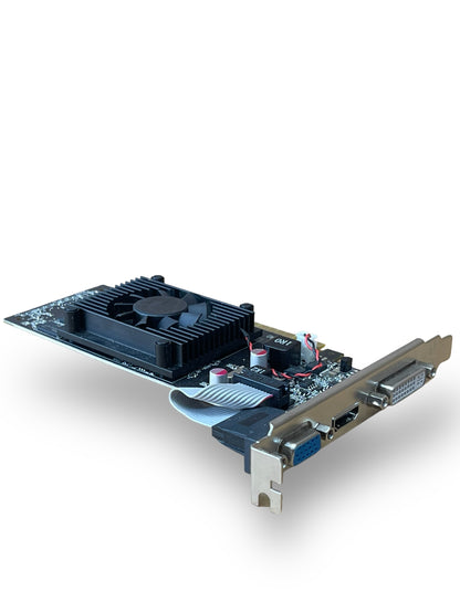 Tarjeta Gráfica NVIDIA GeForce 400s 1GB alto perfil, VGA-DVI-HDMI