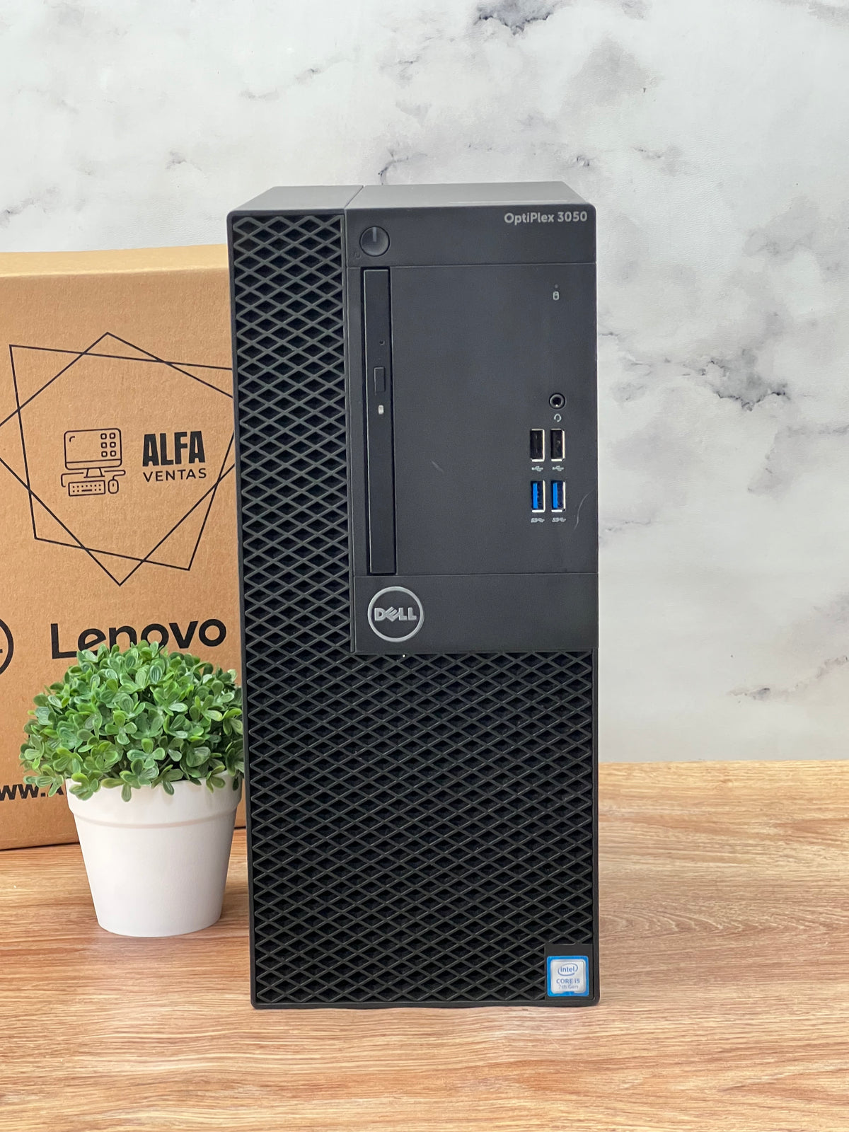 CPU Dell Optiplex 3050 MT Core i5 7ma Gen SSD 512GB RAM 16GB DDR4 Windows