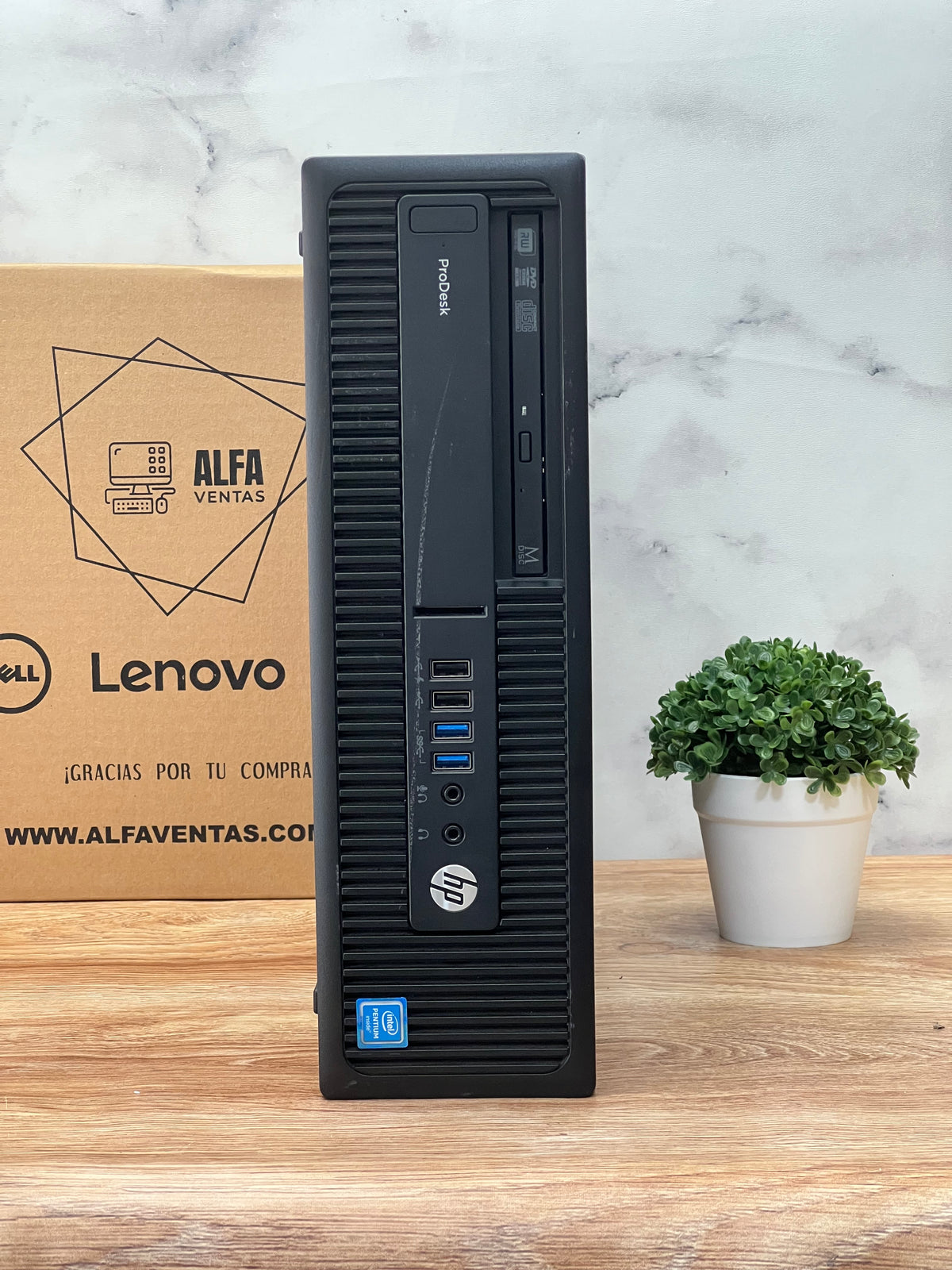 CPU HP ProDesk 600 G2 SFF Pentium G4500 SSD 120GB RAM 8GB DDR4