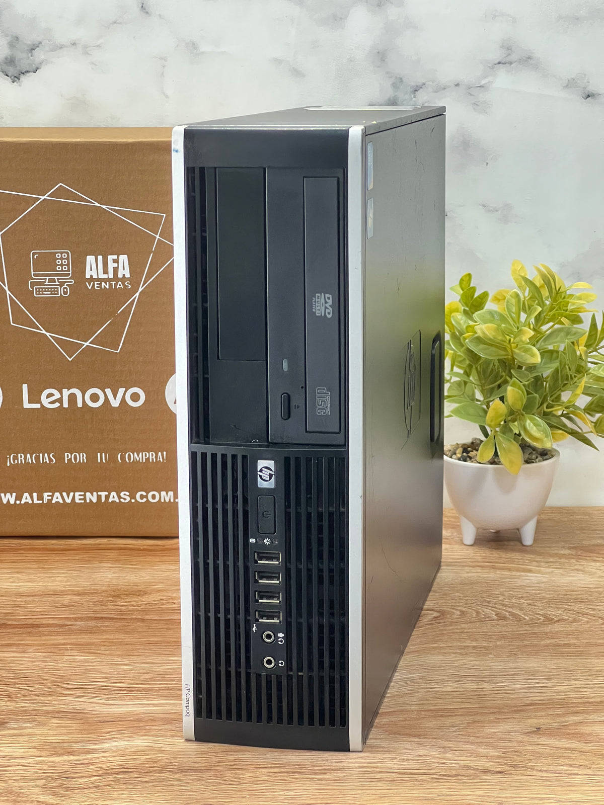 CPU Hp Compaq 6000 SFF Core 2 Duo SSD 240GB RAM 8GB DDR3 Windows 10