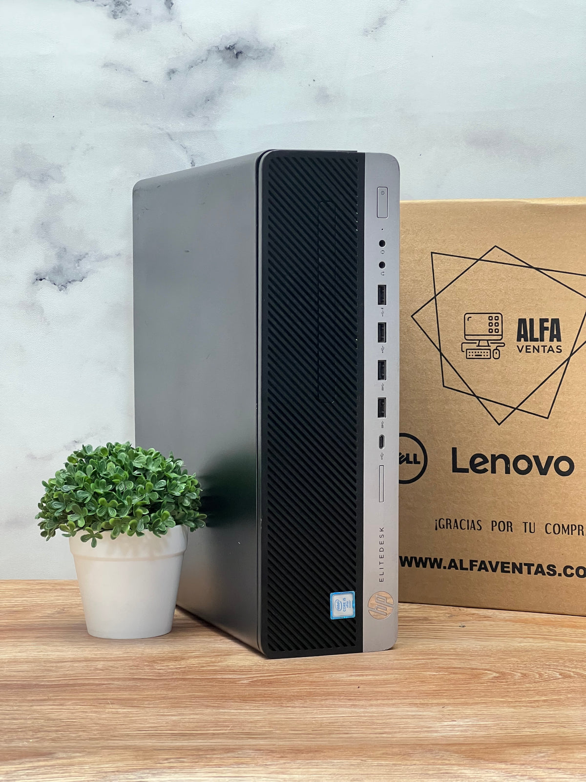 CPU HP EliteDesk 800 G3 Core  i7 6ta Gen | 16GB RAM | SSD 240GB | Tarjeta GT 730 2GB