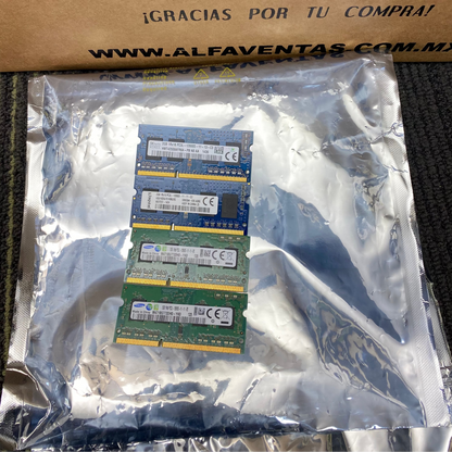 Memoria RAM DDR3L 2GB | 1600MHz | 1.35V | SODIMM | Laptop / AIO