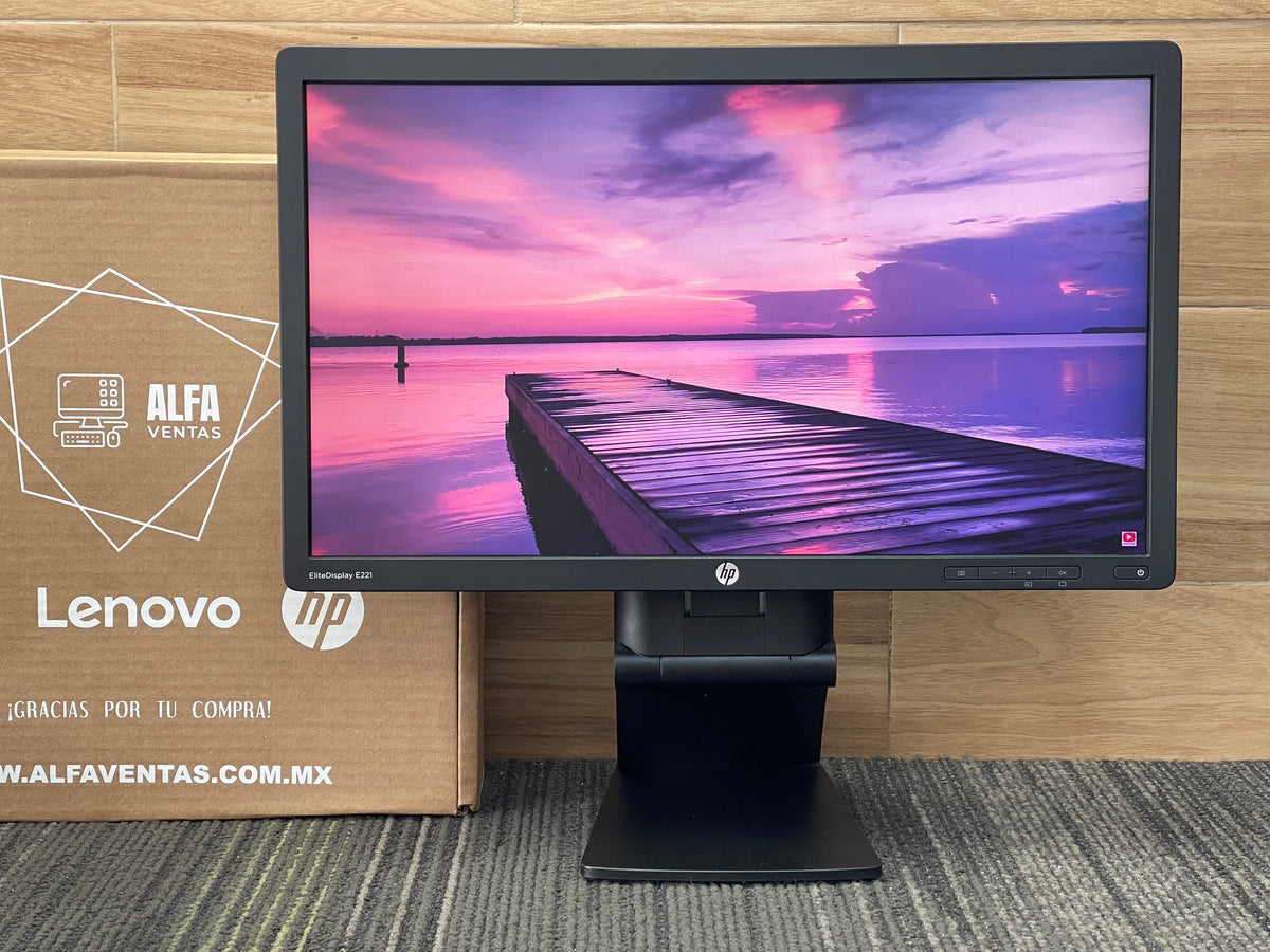 Monitor Hp EliteDisplay 21.5” LED Full HD 1920x1080 VGA,DVI, DisplayPort