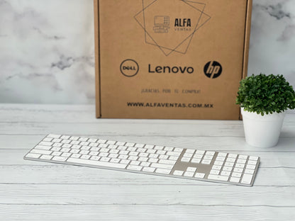 Teclado Apple Magic Keyboard A1843 Original | Bluetooth | Inalámbrico | Teclado Numérico | Recargable