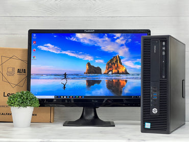 Computadora Hp EliteDesk 800/600 G2 Core i5 6ta Gen SSD 240gb RAM 8gb DDR4 Windows  Monitor 22
