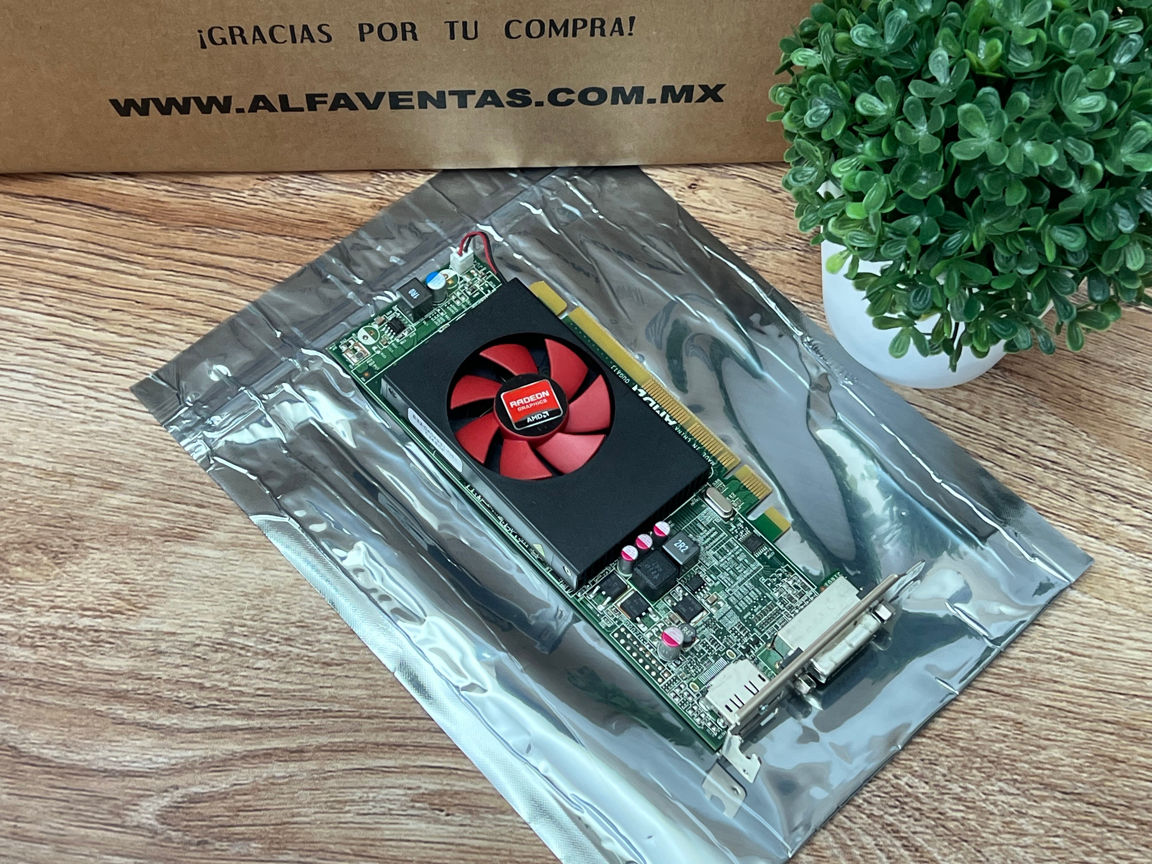 Tarjeta Gráfica AMD Radeon TM R5 240 1GB bajo perfil, DisplayPort-DVI ...