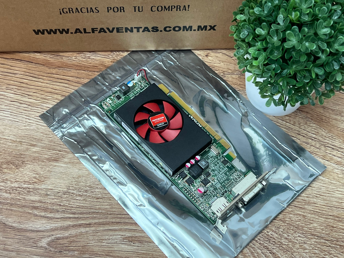 Tarjeta Gráfica AMD Radeon TM R5 240 1GB bajo perfil, DisplayPort-DVI