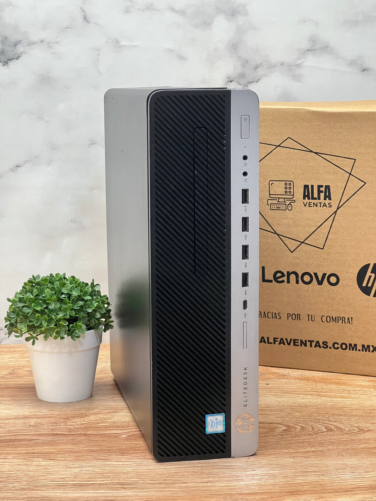 CPU HP EliteDesk 800 G3 Core  i7 6ta Gen | 16GB RAM | SSD 240GB | Tarjeta GT 730 2GB