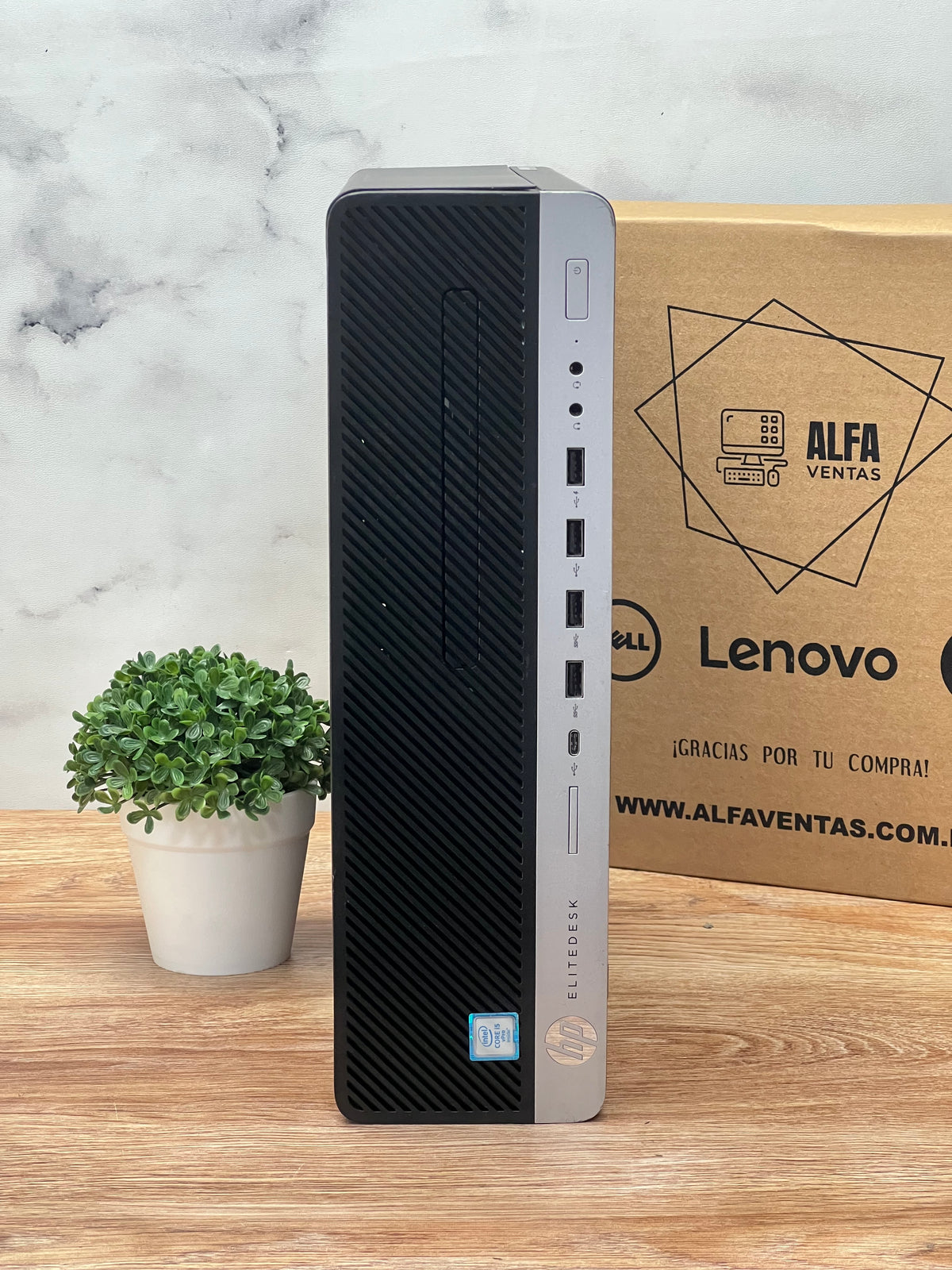 CPU HP EliteDesk 800 G3 Core  i7 6ta Gen | 16GB RAM | SSD 240GB | Tarjeta GT 730 2GB