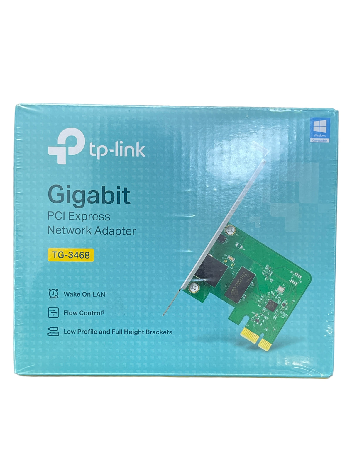 Adaptador de Red TP-Link TG-3468 | Gigabit PCI Express | 10/100/1000 Mbps | Ethernet RJ45