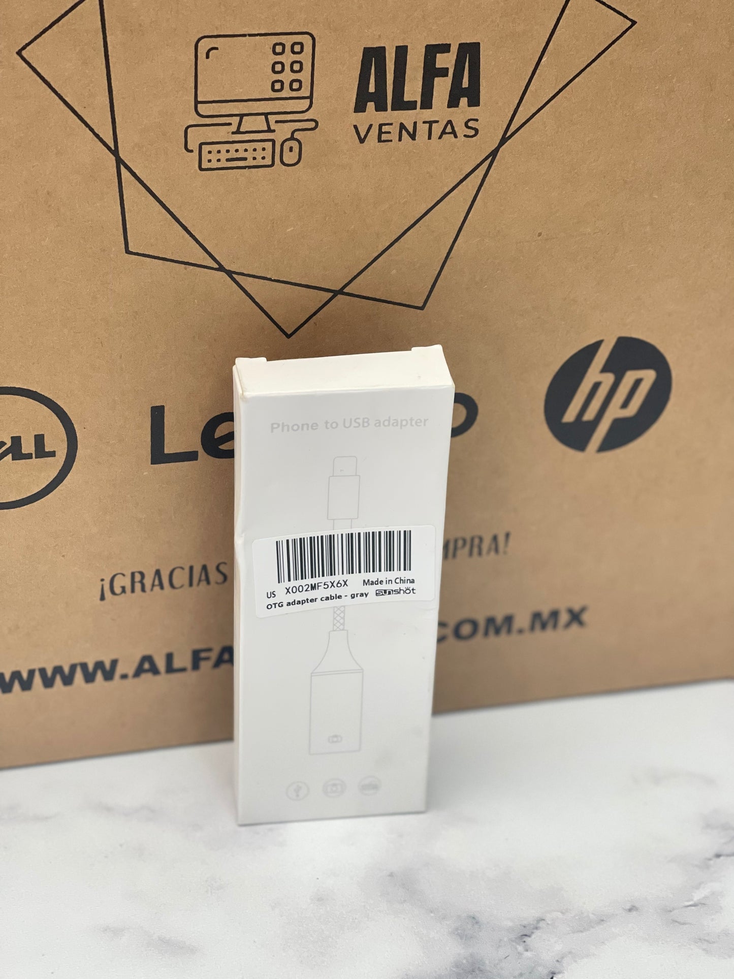Adaptador de cámara Lightning a USB