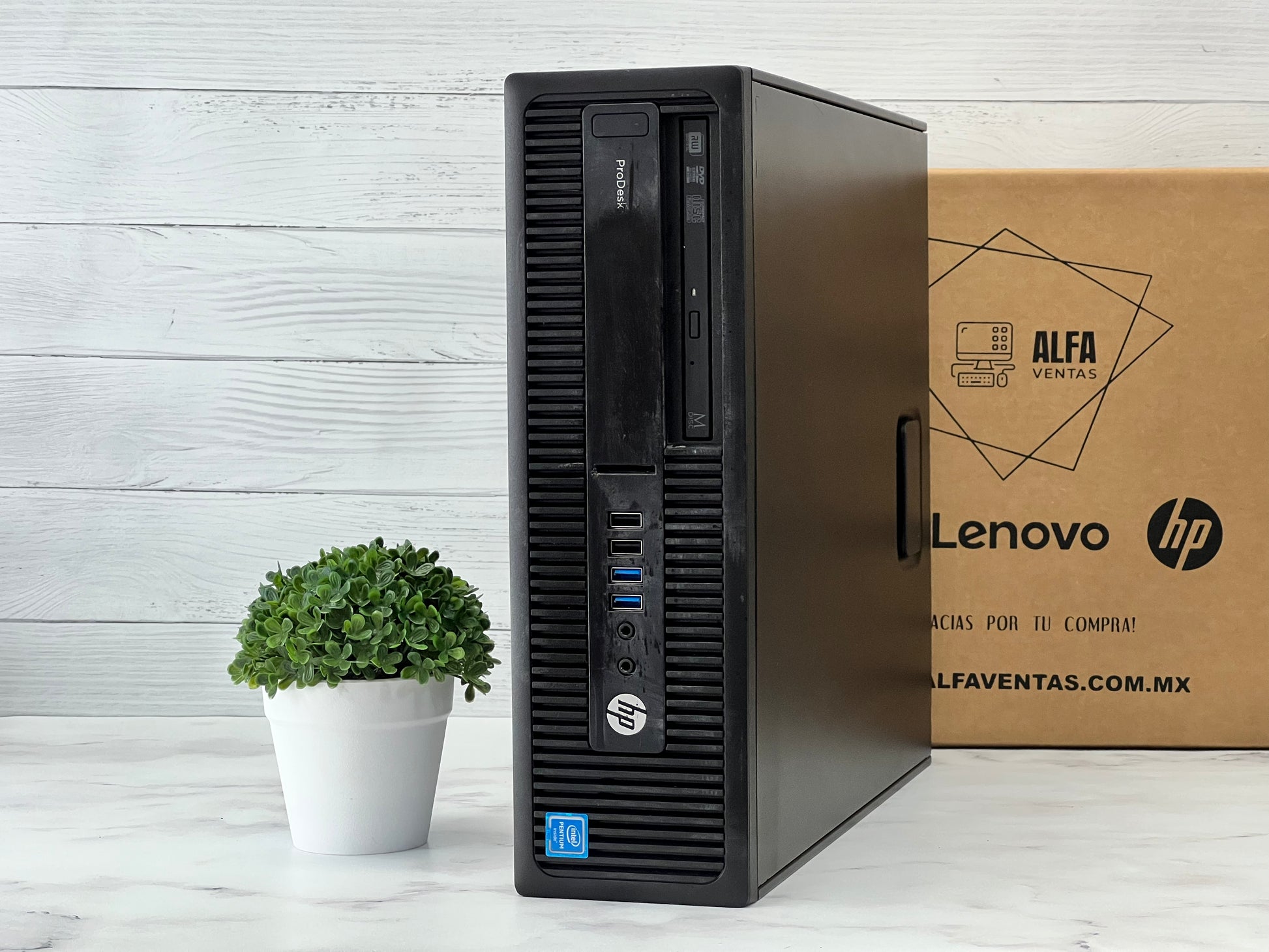 CPU HP ProDesk 600 G2 SFF Pentium G4500 SSD 120GB RAM 8GB DDR4
